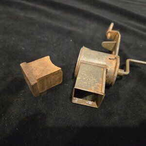 Vintage spice and nut metal grinder